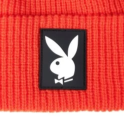 Playboy X Pleasures Bunny Beanie -Playboy Clothing PBHEADWEAR3684