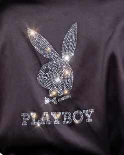 PLAYBOY SPARKLING BUNNY ROBE -Playboy Clothing PBLI101 Back 2 2048x c1a3635e 2277 4431 99ed e12e4eca2378