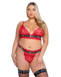 PLAYBOY STARLET 2-PIECE SET -Playboy Clothing PBLI118Q Red 600x 2d4d5ca1 20ae 4987 969a 2f0ea613eae5