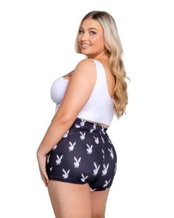 PLAYBOY SLUMBER BUNNY 2-PIECE SET -Playboy Clothing PBLI131Q Blk Back 600x 9f4ddb63 9fb8 4fdc bd63 47721d41698e