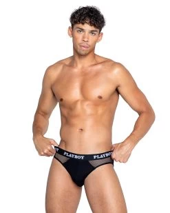 PLAYBOY MENS DARK ROOM BRIEFS