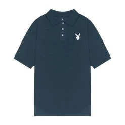 Classic Rabbit Head Polo Shirt -Playboy Clothing PBPOLONAVY1 00b719aa ee82 438e 8166 c28c163140a8