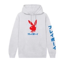 Japanese Rabbit Head Hoodie -Playboy Clothing PB JAPRAB HTRHOOD FRONT