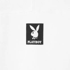 Men's Bunny Back Hoodie -Playboy Clothing PB MENS BUNNY BACK HOODIE WHITE 003 55ee43bb 3276 4e3f aa63 a549ab30b378