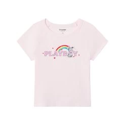 Rainbow Bunny Raglan T-Shirt