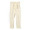 MEN'S PLAY SWEATPANT ALABASTER GLEAM CREAM -Playboy Clothing PB TERRY SWEATPANTS YELLOW 001