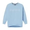 Women's Masthead Crewneck -Playboy Clothing PB WOMENS MASTHEAD CREWNECK BLUE 001