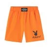 Women's Orange Sweat Shorts -Playboy Clothing PB WOMENS ORANGE SWEATSHORTS ORANGE 001
