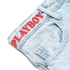 Women's Cloud Nine Boyfriend Denim Pants -Playboy Clothing PLAYBOY 90S BOYFRIEND JEANS CLOUD NINE 05