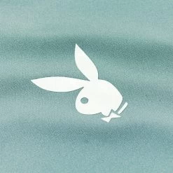 Women's Active Square Neck Crop Top -Playboy Clothing PLAYBOY ACTIVE RECYCLED SQUARE NECK SS TOP GREEN 04