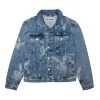 Repeating Logo Denim Jacket -Playboy Clothing PLAYBOY PACSUN JEAN JACKET BUNNY PRINT 01