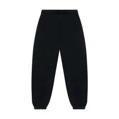 Women's Basic Boyfriend Sweatpants -Playboy Clothing PLAYBOY PACSUN WOMENS MASTHEAD LOGO SWEATPANTS BLACK 02
