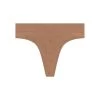 Women's Bunny Seamless Thong -Playboy Clothing PLAYBOY PB BUNNY SEAMLESS THONG TAWNY BROWN 02