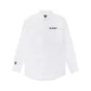 Women's Boyfriend Button Down Bright White -Playboy Clothing PLAYBOY PBBOYFRIENDBUTTONDOWNBRIGHTWHITE 01