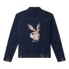 Playboy X John Richmond Denim Jacket -Playboy Clothing PLAYBOY PBXJOHNRICHMOND DENIM JACKET BACK