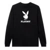 Logo Long Sleeve -Playboy Clothing PLAYBOYLOGOBLACKLONGSLEEVE aad3c566 cf17 4947 8103 49daa52ee4dd