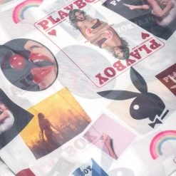 Collage Mesh Long Sleeve Top -Playboy Clothing PLAYBOYPBV DAYCOLLAGEMESHLS3 12e9081a 23d2 4110 8bde 83716647c05e