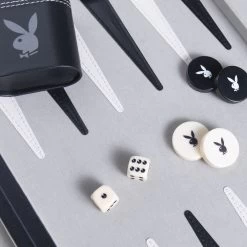 Backgammon Set 12 Backgammon Set -Playboy Clothing PLAYBOY BACKGAMMON 5