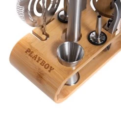 10-Piece Bar Kit -Playboy Clothing PLAYBOY BAR SET 6