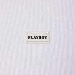 Women's Long Sleeve Lounge Set -Playboy Clothing PLAYBOY PBLOUNGEWAFFLELSTOP WHITE 03 89c90f62 a2ea 417f 83f6 243cd53223b7