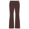 Women's Low Rise Bootcut Denim Pants -Playboy Clothing PLAYBOY PBLOWRISEBOOT BROWN 01