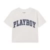 Women's Classic Raglan Baby T-Shirt -Playboy Clothing PLAYBOY PBRAGLANBABYTEE BRIGHTWHITE 01 fcf40c87 a25e 4818 9815 e5693dbaba53