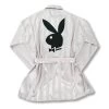 PLAYBOY LOUNGE SATIN DRESSING GOWN -Playboy Clothing PLAYBOY ROBE 1B