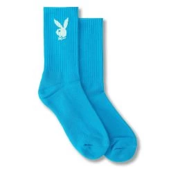 Classic Rabbit Head Crew Socks -Playboy Clothing PLAYBOY SOCKS 12A e0eeb476 d250 4a30 a06a 4b71812bac79