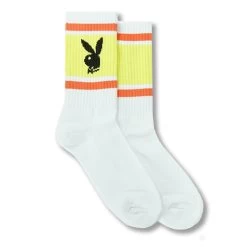 Box Logo Rabbit Head Crew Socks -Playboy Clothing PLAYBOY SOCKS 13A a75dc0c1 ceea 42d1 9246 f41743db1c26