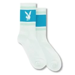 Box Logo Rabbit Head Crew Socks -Playboy Clothing PLAYBOY SOCKS 16A f975ec22 b49f 4379 be4b cfe40e1b72a4