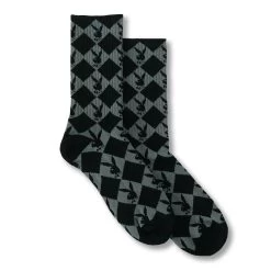 Rabbit Head Diamond Shape Pattern Crew Socks -Playboy Clothing PLAYBOY SOCKS 25A a9c5b5c5 7c8e 4d25 95df f6b4edd54621