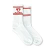 Heart Logo Crew Socks -Playboy Clothing PLAYBOY SOCKS 2A