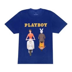 June 1959 PLAYBOY Cover Tee -Playboy Clothing Playboy 1959 Tee Royal Blue 01 91fb66e5 4893 474d 8b66 6a56c408317e