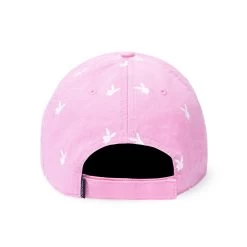 All-Over Rabbit Head Hat -Playboy Clothing Playboy All OverRabbitHeadHat Pink 03