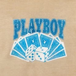 Playboy Casino Long Sleeve T-Shirt -Playboy Clothing Playboy Casino Long Sleeve Cream 04 96f91ee4 b461 4b7b a94c 0fcde99b62c2