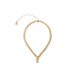 The Rabbit Head Chain By Dalmata -Playboy Clothing Playboy Dalmata Necklace Gold 0 1