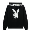 Men's Graphic Masthead & Logo Hoodie -Playboy Clothing Playboy Def Hoody 02 d1a23e39 abc8 48a0 ba5d e899bab928ad