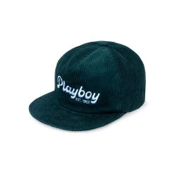 Desperado Masthead Cord Hat -Playboy Clothing Playboy DesperadoMastheadCordHat Green Ivory 02