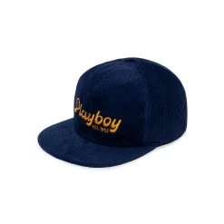 Desperado Masthead Cord Hat -Playboy Clothing Playboy DesperadoMastheadCordHat Navy Gold 02