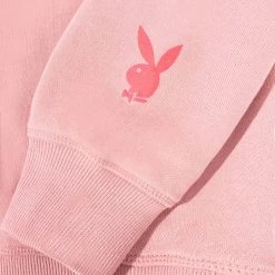 Pleasure For All Crewneck Sweatshirt -Playboy Clothing Playboy Logo Crew Sweater Pink 3 78498097 bf43 4b75 89fb 179d6ca1e5ee