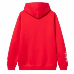 Pleasure For All Hoodie -Playboy Clothing Playboy Logo Hood Sweatshirt Red 4