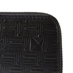 Men's Embossed Zip Front Wallet -Playboy Clothing Playboy MTMooreSignatureEmbossZipFrontPocketWallet 04