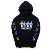 March 2019 Playmate Miki Hamano Repeating Bunny Hoodie -Playboy Clothing Playboy Multi Bunny Hoodie Black 01 cedb6d5a f10e 452e af98 198200718161