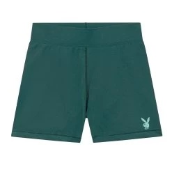 Women's Biking Short -Playboy Clothing Playboy PB Sports Short Green 02
