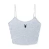 Women's Classic Cami Top -Playboy Clothing Playboy PacSun Ribbed Tank Grey 01 3104f530 11cd 4fa6 8359 d7c8ab3ada76