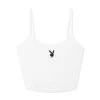 Women's Classic Cami Top White -Playboy Clothing Playboy PacSun Ribbed Tank White 01 80273a1c 50b7 46bd b216 437ba865c942