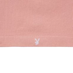 Women's Sports Bra -Playboy Clothing Playboy PacSun Womens Sports Bra Peaches and Cream 04