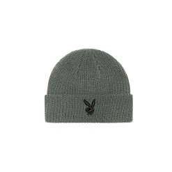 Rabbit Head Knit Beanie -Playboy Clothing Playboy Rabbit Head Knit Beanie Cypress 01 6d1a6a93 ce10 4efe 9dd7 c434331e3860