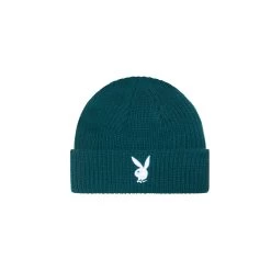 Rabbit Head Knit Beanie -Playboy Clothing Playboy Rabbit Head Knit Beanie Jade 01 9e6e0822 34bb 4188 b436 3a9c172d86e0