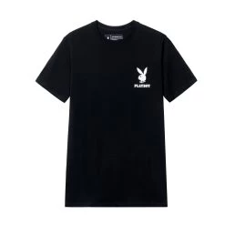 Rabbit Head Logo T-Shirt -Playboy Clothing Playboy Rabbit Head Tee Black 1 4ad1f76e 4c65 4197 a7fc 6629b887aad3